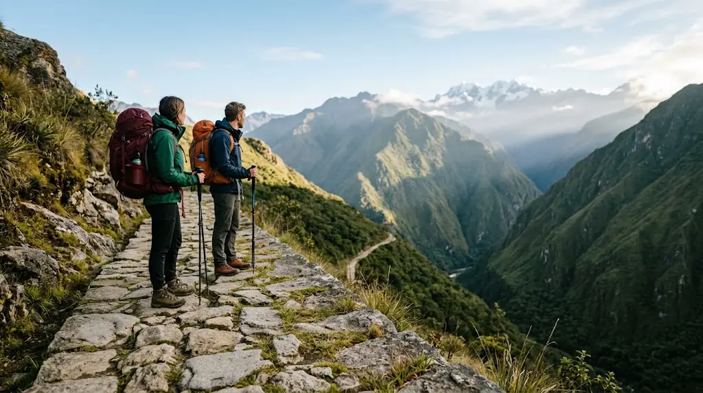 Guía comparativa entre el Camino Inca vs rutas alternativas a Machu Picchu para trekkers.