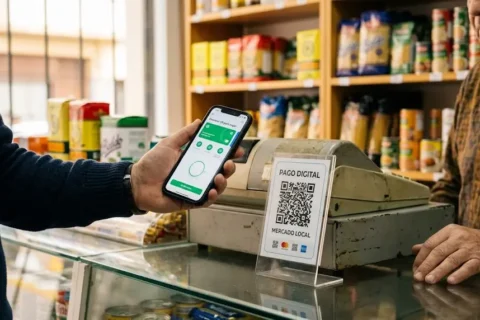 Soluciones de interoperabilidad de pagos para no bancarizados en comercios.