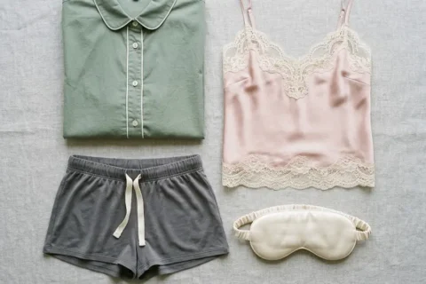 Panorama y variedad de ropa de dormir femenina en Uruguay.